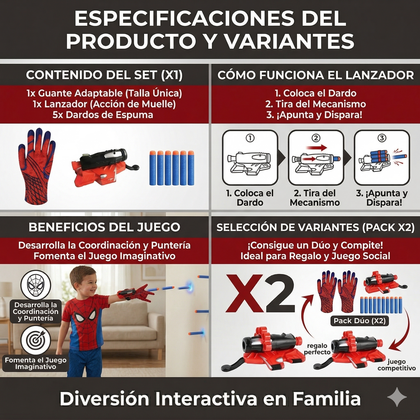 Lanzador de proyectiles heroíco