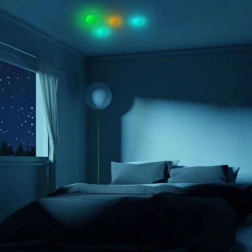 Bolas Slime Luminosas Pegajosas