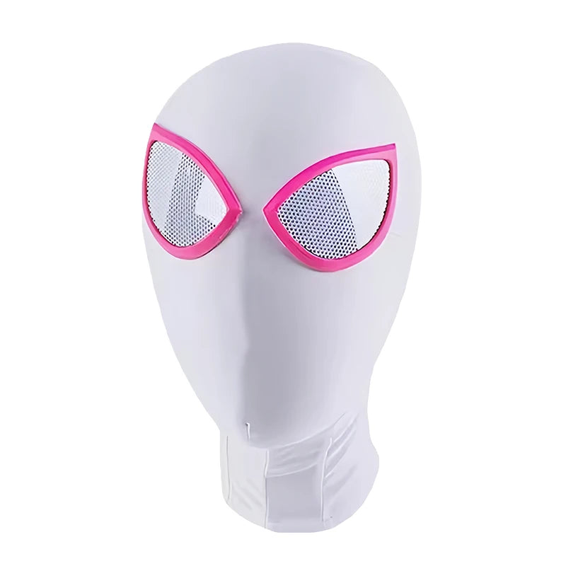 Máscaras roja y negra hombre mujer